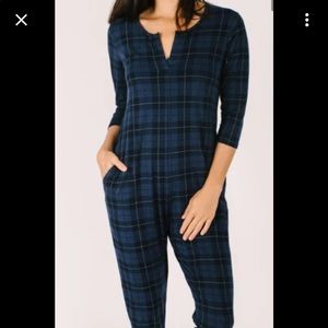 Smash and Tess Friday romper plaid